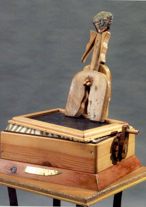 L’homme ébranlé à la manivelle